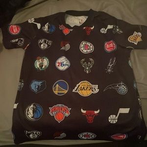 Its an NBA shirt its in good condition its pretty good looking also comfortable